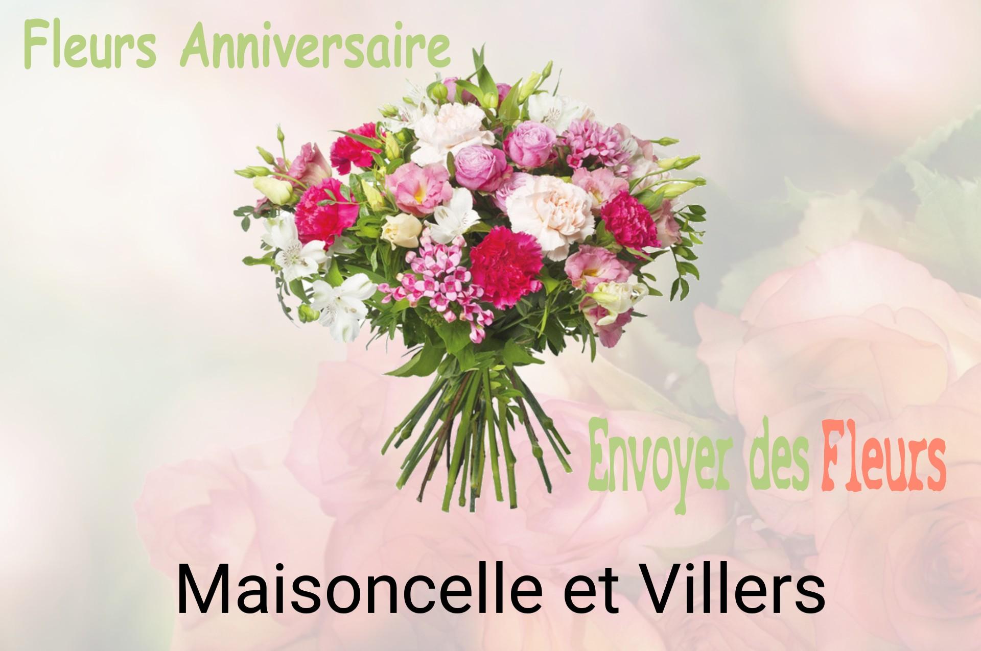 Bouquet de fleurs d’anniversaire livré à Maisoncelle-et-Villers